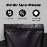 Space Seal 100 Matte Black Mylar Bags