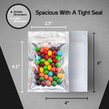 Space Seal 100 Glossy White Baggies